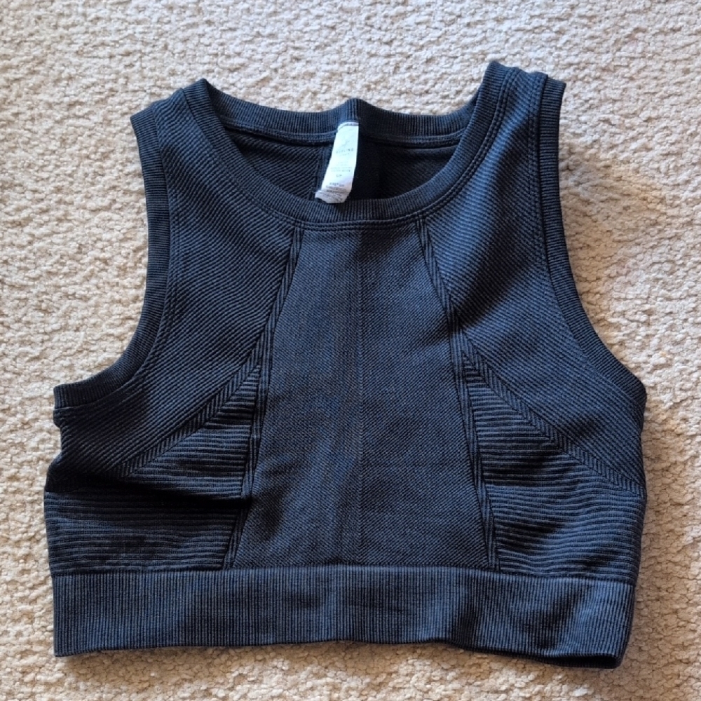 Offline By Aerie Athletic Black Workout Sports Bra Size Small